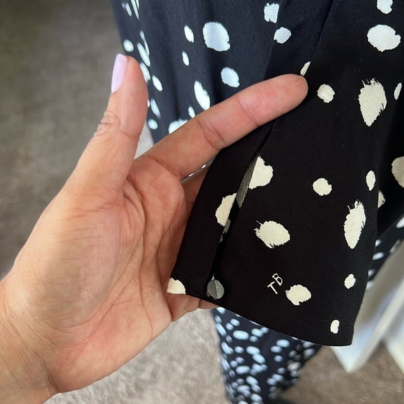 Ted Baker Womens Kollet Polka Dot Wrap Jumpsuit - Picture 8 of 11